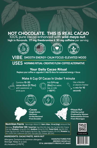 Maya Cacao Discs